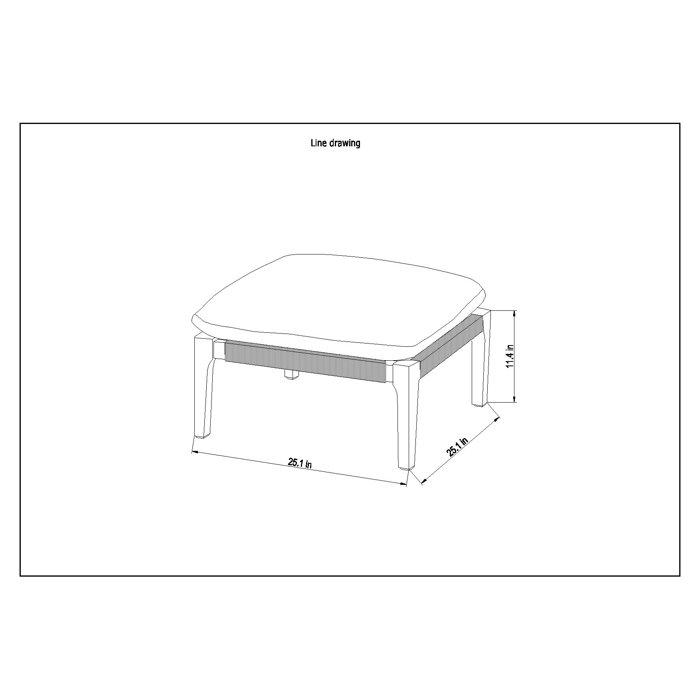 AllModern Habitat 5 Person Outdoor Seating Group with Cushions